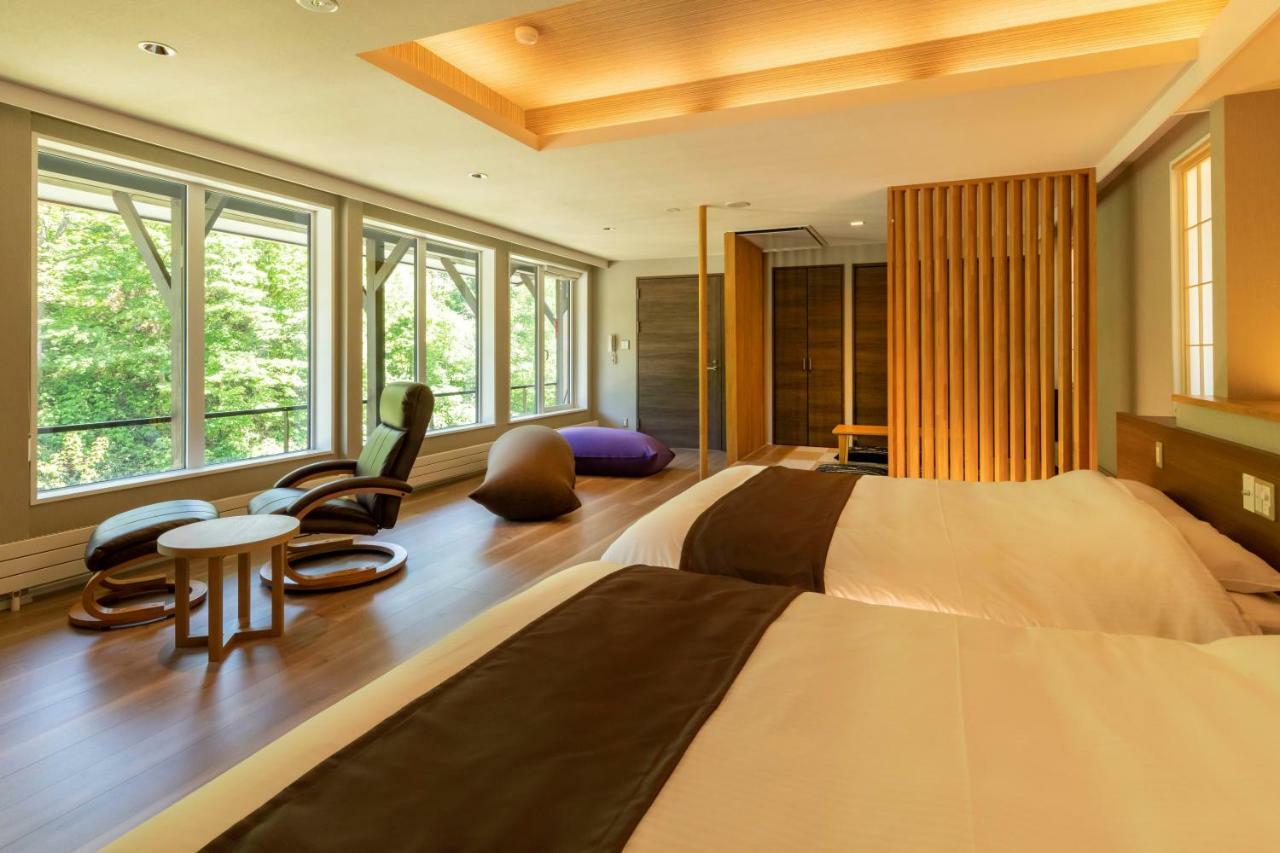 Shikishima Jozankei Bettei Hotel Sapporo Eksteriør billede